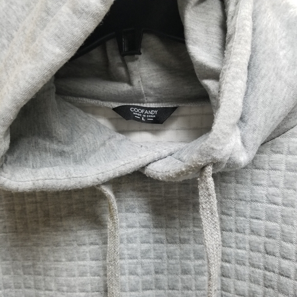 Hooeded sweater grey - Picture 2 of 3